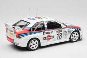 Ford Escort WRC Martini Racing #18 G. Cunico / G. Pirollo Rally San Remo 1998 IXO 1:18 18RMC171A Kov – obrázok 2 z 6