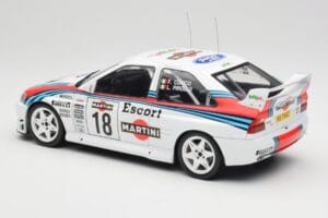 Ford Escort WRC Martini Racing #18 G. Cunico / G. Pirollo Rally San Remo 1998 IXO 1:18 18RMC171A Kov – obrázok 5 z 6