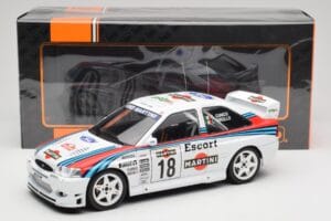 Ford Escort WRC Martini Racing #18 G. Cunico / G. Pirollo Rally San Remo 1998 IXO 1:18 18RMC171A Kov – obrázok 6 z 6