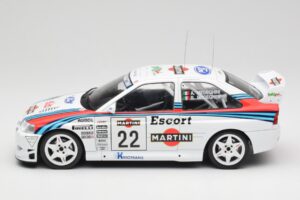 Ford Escort WRC Martini Racing #22 A. Medeghini / B. Medeghini Rally San Remo 1998 IXO 1:18 18RMC171B Kov – obrázok 3 z 6