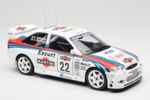 Ford Escort WRC Martini Racing #22 A. Medeghini / B. Medeghini Rally San Remo 1998 IXO 1:18 18RMC171B Kov – obrázok 4 z 6