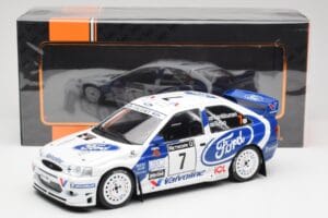 Ford Escort WRC #7 J. Kankkunen / J. Repo RAC Rally 1998 IXO 1:18 18RMC170A Kov – obrázok 6 z 6