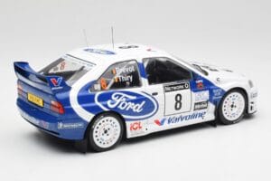 Ford Escort WRC #8 B. Thiry / S. Prevot RAC Rally 1998 IXO 1:18 18RMC170B Kov – obrázok 2 z 6