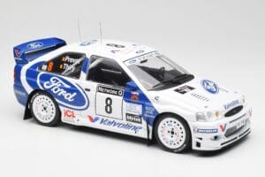 Ford Escort WRC #8 B. Thiry / S. Prevot RAC Rally 1998 IXO 1:18 18RMC170B Kov – obrázok 4 z 6