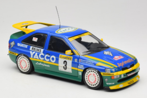Ford Escort #3 Yacco L. Bernardini / B. Occelli Rally Monte Carlo Winners 1996 UT Models 1:18 180968203-R1 Kov – obrázok 6 z 8