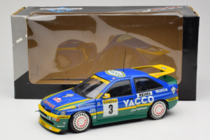 Ford Escort #3 Yacco L. Bernardini / B. Occelli Rally Monte Carlo Winners 1996 UT Models 1:18 180968203-R1 Kov – obrázok 8 z 8