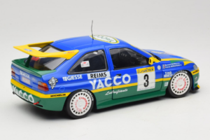 Ford Escort #3 Yacoo P. Bernardini / B. Occelli Rally Monte Carlo 1996 Winner UT Models 1:18 180968203 Kov – obrázok 3 z 8