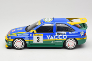 Ford Escort #3 Yacoo P. Bernardini / B. Occelli Rally Monte Carlo 1996 Winner UT Models 1:18 180968203 Kov – obrázok 4 z 8