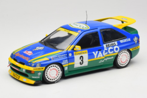 Ford Escort #3 Yacoo P. Bernardini / B. Occelli Rally Monte Carlo 1996 Winner UT Models 1:18 180968203 Kov