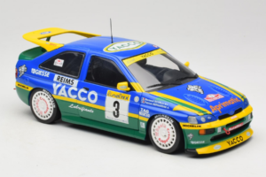 Ford Escort #3 Yacoo P. Bernardini / B. Occelli Rally Monte Carlo 1996 Winner UT Models 1:18 180968203 Kov – obrázok 6 z 8