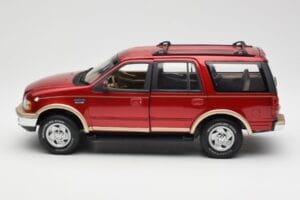 Ford Expedition Eddie Bauer Červený Metalický UT Models 1:18 22711 Kov – obrázok 4 z 8