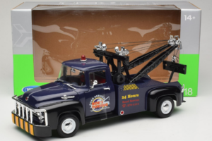 Ford F-100 Odťahový Voz Bob's Towing Welly 1:18 19834-W Kov – obrázok 6 z 6