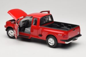 Ford F-150 Flareside SuperCab Červený Mira 1:18 6217 Kov – obrázok 5 z 8