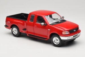 Ford F-150 Flareside SuperCab Červený Mira 1:18 6217 Kov – obrázok 6 z 8