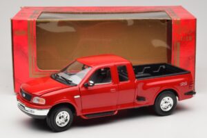 Ford F-150 Flareside SuperCab Červený Mira 1:18 6217 Kov – obrázok 8 z 8