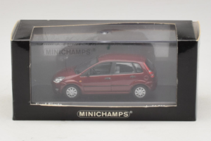 Ford Fiesta Mk5 Červený Metalický Minichamps 1:43 400081101 Kov – obrázok 4 z 4