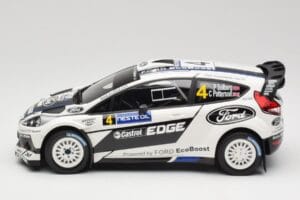 Ford Fiesta RS WRC #4 H. Solberg / C. Patterson Ford Rally Team Rally Finland 2012 Minichamps 1:18 151120804 Kov – obrázok 3 z 6