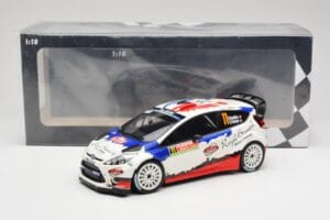 Ford Fiesta RS WRC #11 B. Bouffier / X. Panseri Rally Monte Carlo 2014 Minichamps 1:18 151140811 Kov – obrázok 6 z 6