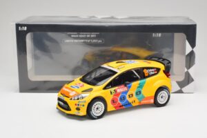 Ford Fiesta RS WRC #15 H. Solberg / I. Minor Stobart Wales Rally GB 2011 Minichamps 1:18 151110815 Kov – obrázok 6 z 6
