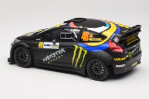 Ford Fiesta RS WRC #46 V. Rossi / C. Cassina Monza Rally Show 2011 Minichamps 1:18 151110846 Kov – obrázok 5 z 6