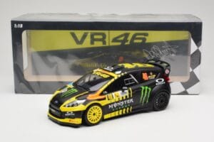 Ford Fiesta RS WRC #46 V. Rossi / C. Cassina 2nd Place Monza Rally Show 2013 Minichamps 1:18 151130846 Kov – obrázok 6 z 6