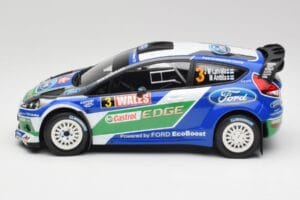 Ford Fiesta WRC #3 J-M. Latvala / M. Anttila Rally Great Britain Winner 2012 Minichamps 1:18 151120803 Kov – obrázok 3 z 6