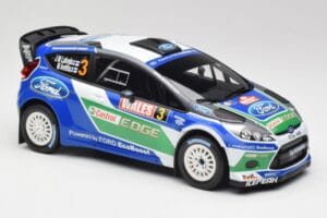 Ford Fiesta WRC #3 J-M. Latvala / M. Anttila Rally Great Britain Winner 2012 Minichamps 1:18 151120803 Kov – obrázok 4 z 6