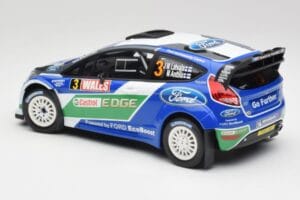 Ford Fiesta WRC #3 J-M. Latvala / M. Anttila Rally Great Britain Winner 2012 Minichamps 1:18 151120803 Kov – obrázok 5 z 6