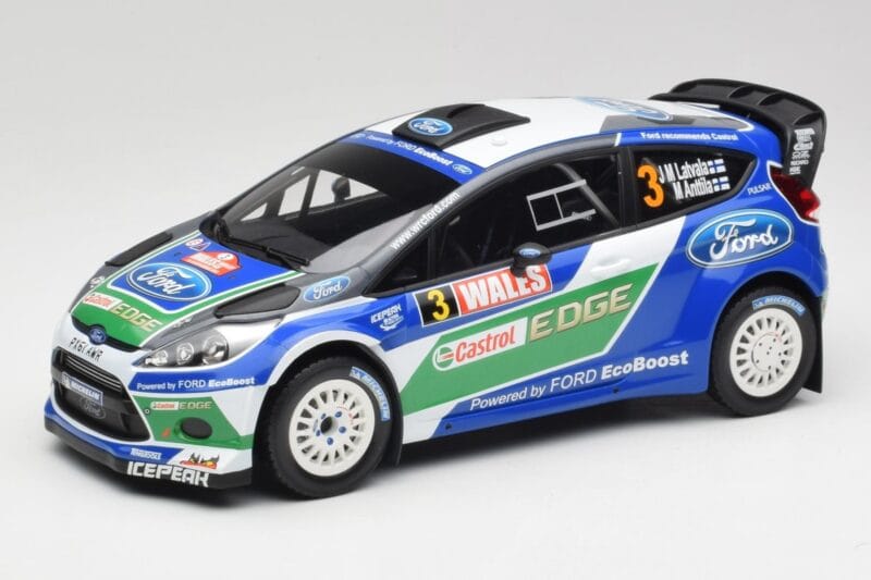 Ford Fiesta WRC #3 J-M. Latvala / M. Anttila Rally Great Britain Winner 2012 Minichamps 1:18 151120803 Kov