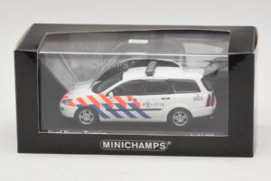 Ford Focus Turnier Politie Minichamps 1:43 430087092 Kov – obrázok 4 z 4