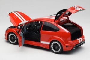 Ford Focus RS LM Classic Edition Race Red 1967 Ford Mk IV Tribute Minichamps 1:18 100080067 Kov – obrázok 5 z 8