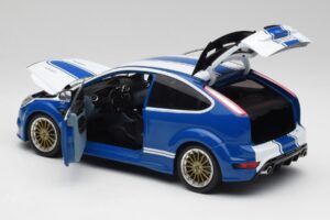 Ford Focus RS Mk2 LM Classic Modrý Capri RS2600 Tribute Minichamps 1:18 100080072 Kov – obrázok 5 z 8