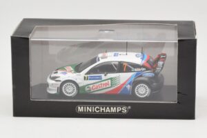 Ford Focus RS WRC #7 M. Martin / M. Park Winner Rally Catalunya 2004 Minichamps 1:43 400048497 Kov – obrázok 4 z 4