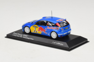 Ford Focus WRC #2 R. Baumgartner / B. Wichs Red Bull Rally Austria 2001 Minichamps 1:43 430008907 Kov – obrázok 3 z 5