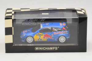 Ford Focus WRC #2 R. Baumgartner / B. Wichs Red Bull Rally Austria 2001 Minichamps 1:43 430008907 Kov – obrázok 5 z 5