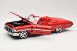 Ford Galaxie 500 Kabriolet Červený Sun Star 1:18 1420 Kov – obrázok 2 z 8