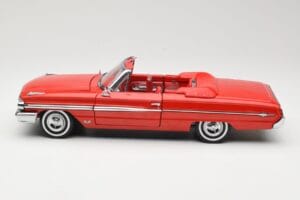 Ford Galaxie 500 Kabriolet Červený Sun Star 1:18 1420 Kov – obrázok 4 z 8