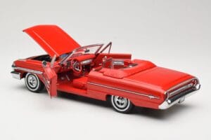 Ford Galaxie 500 Kabriolet Červený Sun Star 1:18 1420 Kov – obrázok 5 z 8