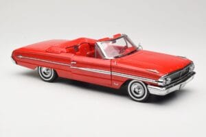 Ford Galaxie 500 Kabriolet Červený Sun Star 1:18 1420 Kov – obrázok 6 z 8