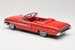 Ford Galaxie 500 Kabriolet Červený Sun Star 1:18 1420 Kov – obrázok 7 z 8