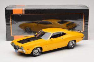 Ford Gran Torino Sport Žltý IXO 1:18 18CMC186 Kov – obrázok 6 z 6