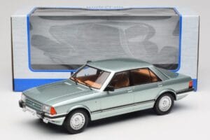 Ford Granada Mk2 2.8 Ghia Light Green Metallic MCG 1:18 MCG18535 Kov – obrázok 6 z 6
