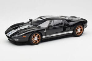 Ford GT Čierny S Bielymi Pruhmi AUTOart 1:18 73023 Kov