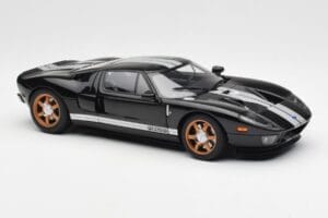 Ford GT Čierny S Bielymi Pruhmi AUTOart 1:18 73023 Kov – obrázok 6 z 8