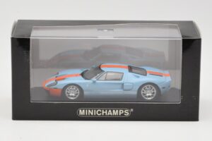 Ford GT Gulf Minichamps 1:43 400084202 Kov – obrázok 4 z 4