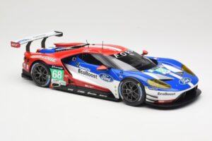 Ford GT GTE #68 D. Muller / J. Hand / S. Bourdais Chip Ganassi Racing LMGTE Pro 24 Hours of Le Mans 2016 Winner Minichamps 1: – obrázok 4 z 6