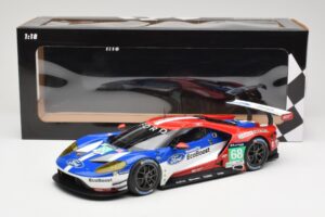 Ford GT GTE #68 D. Muller / J. Hand / S. Bourdais Chip Ganassi Racing LMGTE Pro 24 Hours of Le Mans 2016 Winner Minichamps 1: – obrázok 6 z 6