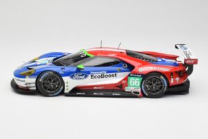 Ford GT GTE Chip Ganassi UK #66 O. Pla / S. Mucke / B. Johnson 24 Hours of Le Mans 2016 Minichamps 1:18 155168666 Kov – obrázok 3 z 6