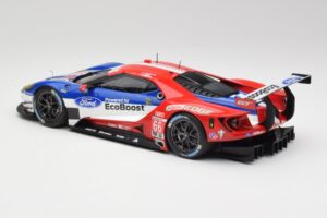 Ford GT #68 D. Muller / J. Hand / S. Bourdais LMGTE Pro Winner 24 Hours of Le Mans 2016 Minichamps 1:18 4012138143098 Kov – obrázok 5 z 6