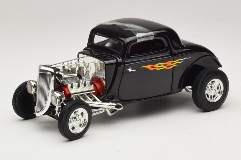 Ford Hot Rod Čierny Rydell High Grease ERTL 1:18 36602 Kov